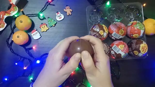 Чупа Чупс шоколадные шары -новогодняя серия 2020-2021 год #чупачупс #новыйгод #шар смотреть онлайн