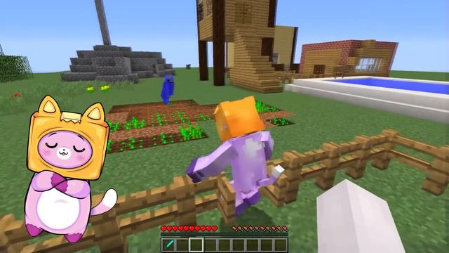 LANKYBOX Has 10 FRIENDS On ONE BLOCK In MINECRAFT! (RAINBOW FRIENDS, SONIC & MORE!) смотреть онлайн