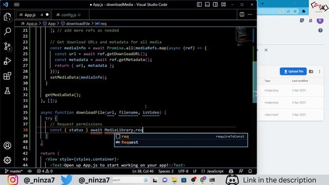 Download Media Files from Firebase Storage Using React Native Expo: Complete Tutorial смотреть онлайн