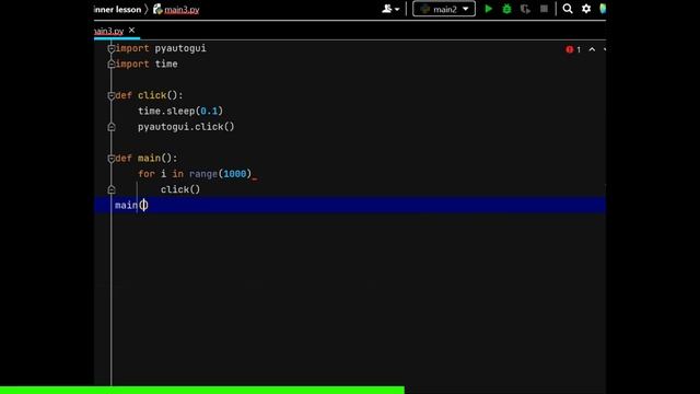 Make an Auto Clicker in Python #viral #python #cool #crazy #easy смотреть онлайн