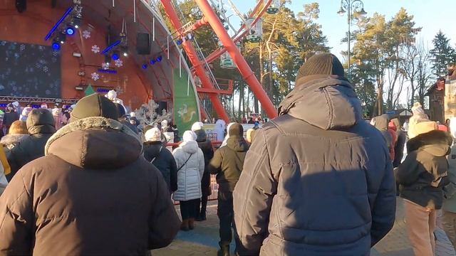 Рождество ?️ парк Горького Харьков Сегодня 07.01.2022 смотреть онлайн