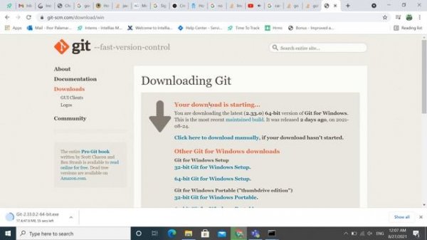 How to Fix exec: "git": executable file not found in %PATH%