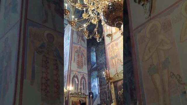Фрагменты всенощного бдения в Троице-Сергиевой Лавре. смотреть онлайн