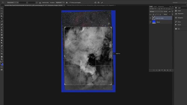 Mix H-alpha and RGB with Photoshop смотреть онлайн