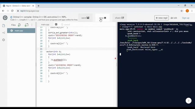C++ SORTING |ONE LINE SORTING|EASY SORTING\ARRAY/VECTOR/STRING||c++tutorial #2 смотреть онлайн