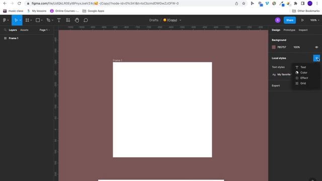 How to do local styles in Figma! смотреть онлайн