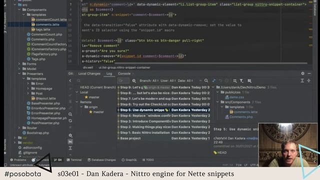Dan Kadera - Nittro engine for Nette snippets смотреть онлайн