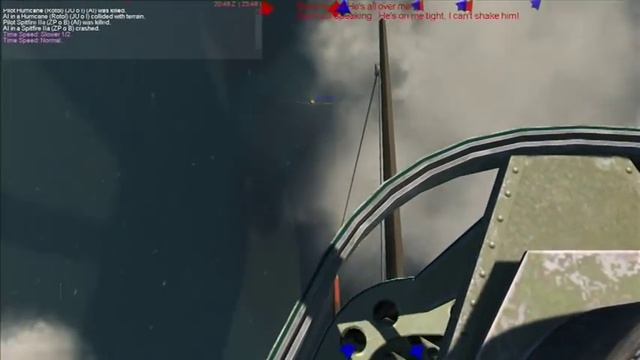 IL-2 Sturmovik Cliffs of Dover - Funniest bug ever смотреть онлайн