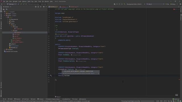 002. Инвентарь - С++ - Родитель для Item_DataAsset смотреть онлайн