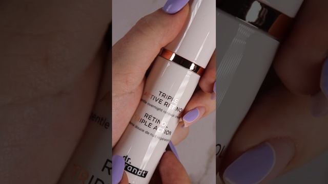 ASMR распаковка: ночной регенерирующий крем Dr. Brandt "Triple Active Retinol" смотреть онлайн