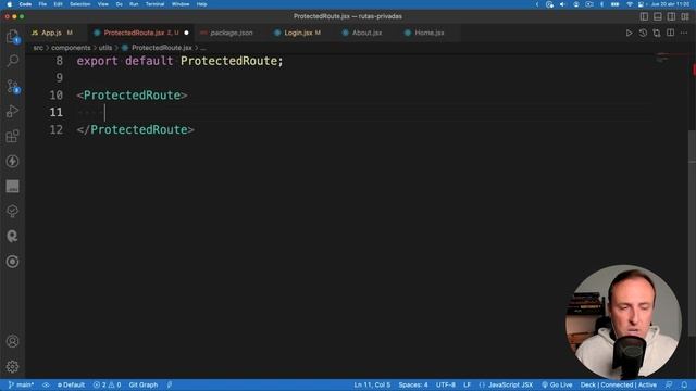 Cómo crear rutas protegidas con React Router смотреть онлайн