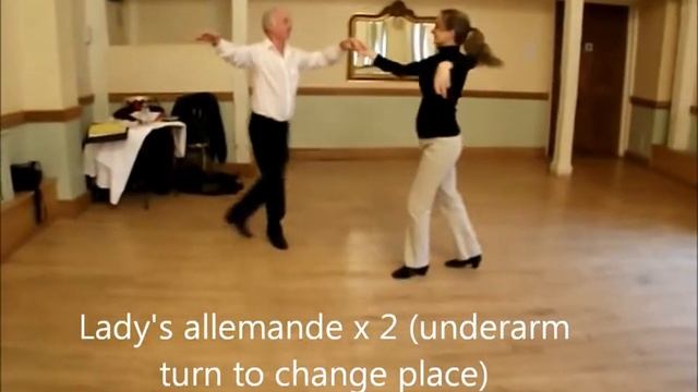 9 Балморал блюз ШАГИ Balmoral Blues Sequence Dance Walkthrough смотреть онлайн