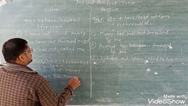 VOICE PRESENT PERFECT TENSE MAKING SENTENCE PASSIVE IN PRESENT PERFECT TENSE смотреть онлайн