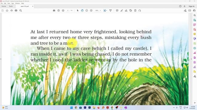 ROBINSON CRUSOE | Class 5th English Unit 3rd | Full Explanation in Simple Word [ Part - 1] смотреть онлайн