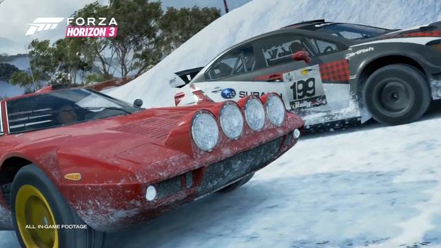 Forza Horizon 3 - Blizzard Mountain Expansion Trailer смотреть онлайн