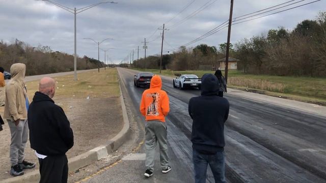 PRO CHARGED MUSTANG 5.0 VS CORVETTE C7 **GRUDGE RACE** смотреть онлайн