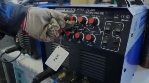 Сварка алюминия для начинающего сварщика. Настройка Aurora InterTIG 200 AC/DC PULSE
