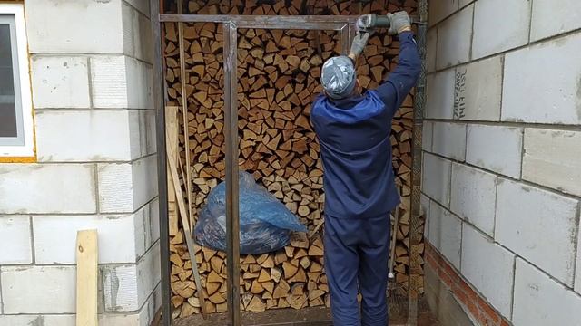 Проветриваемый дровяник пристроенный к бане смотреть онлайн