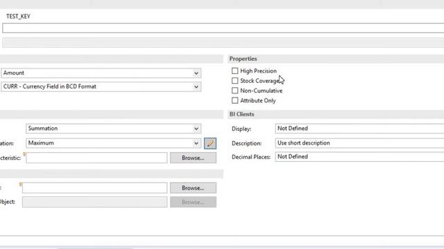 Overview of Info Object of Key Figure type in SAP HANA | Different properties of Key Figure in HANA смотреть онлайн