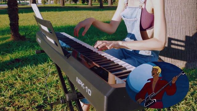 Бременские музыканты/Серенада трубадура/Луч солнца золотого (piano cover) смотреть онлайн