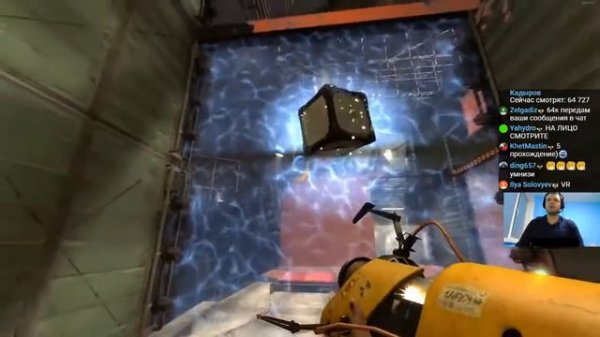 ПАПИЧ ИГРАЕТ В Portal Stories Mel! ПОРТАЛ. СМОТРИТ 65,000 ЗРИТЕЛЕЙ! ОРЁТ С СИНЕГО ЯЩИКА! часть 4