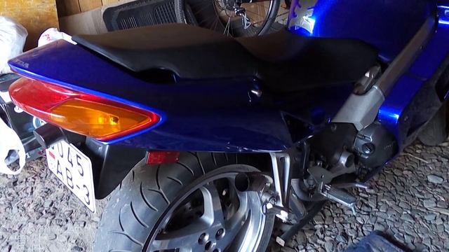 Honda VFR800 FI (tune exhaust and no muffler) (прямоток, без глушителя) смотреть онлайн