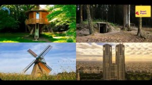 Малыш учит слова "Строение"