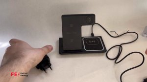 Видеоинструкция беспроводной зарядки 3 в 1 X4