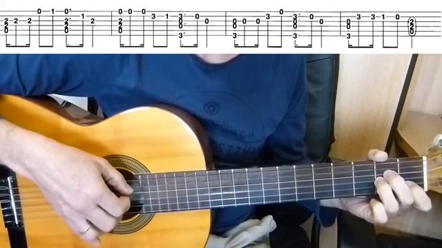Lezginka -- guitar + tabs (Lezgi dance) - Лезгинка - на гитаре + табы смотреть онлайн