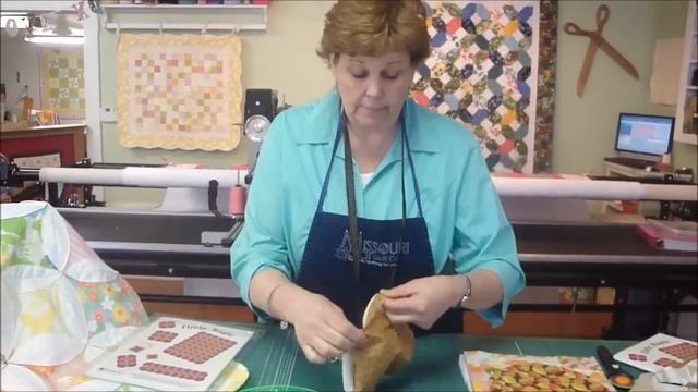 Cathedral Window Quilt Using The Circle Magic Ruler