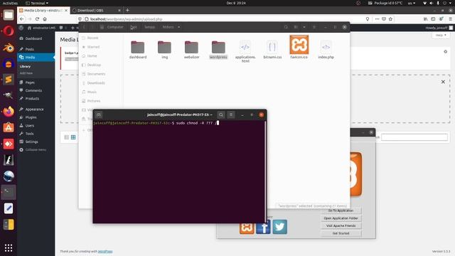 Fix "The uploaded file could not be moved" in WordPress Ubuntu смотреть онлайн