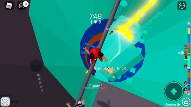 Играю в Tower of hell на телефоне.Прошла Pro Tower :0 смотреть онлайн