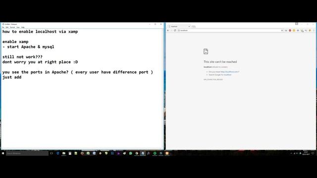 How to Enable localhost with XAMPP / Error_connection_refused ( FIX ) смотреть онлайн