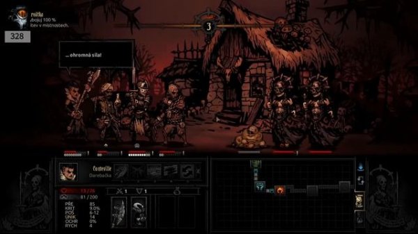 Darkest Dungeon #03 a Minecraft !commands - LIVE CZ/SK