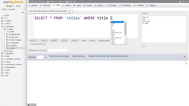 SQL IN Operator - SQL Course смотреть онлайн