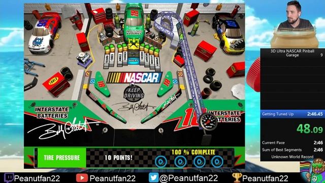 3D Ultra NASCAR Pinball (Garage) 53.134 смотреть онлайн