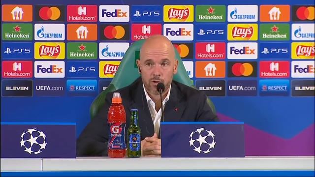 Erik Ten Hag Ajax - Sporting 1-5 Ajax - Post-Match Press Conference - Champions League смотреть онлайн