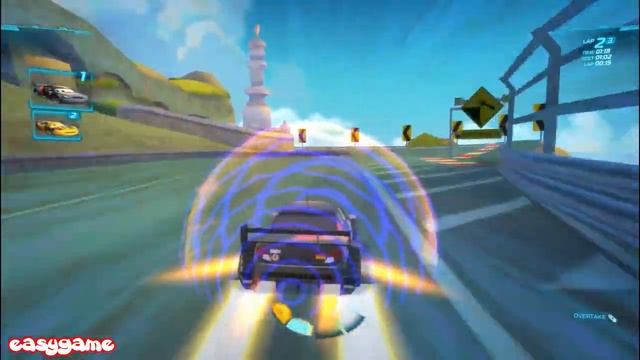 Max Schnell race at Mountain Run, Cars 2 The Video Game PC Gameplay смотреть онлайн