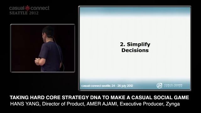 Taking Hard Core Strategy DNA to Make a Casual Social Game | Hans YANG, Amer AJAMI смотреть онлайн
