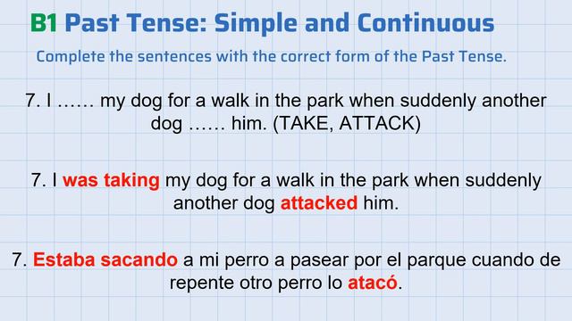 Past Simple Past Continuous / Practice Exercises / Basic English grammar смотреть онлайн