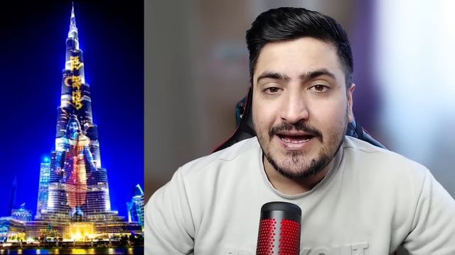 Ayodhya Sri Ram Mandir On Burj Al Khalifa | Pak Media Crying After see Ram Mandir смотреть онлайн