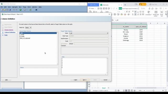 SQL - Import Excel data into an Oracle database | Export table data to an Excel sheet смотреть онлайн
