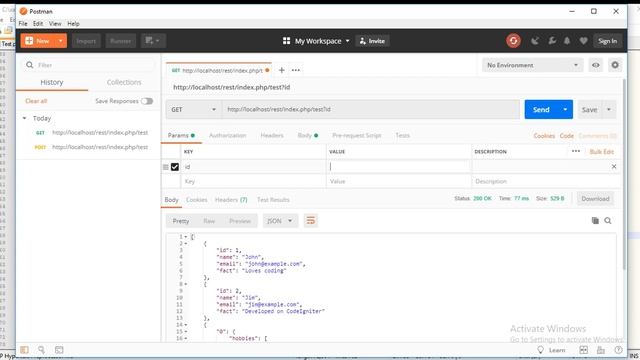 Set up and Create Rest Api Using Codeigniter PHP Framework смотреть онлайн