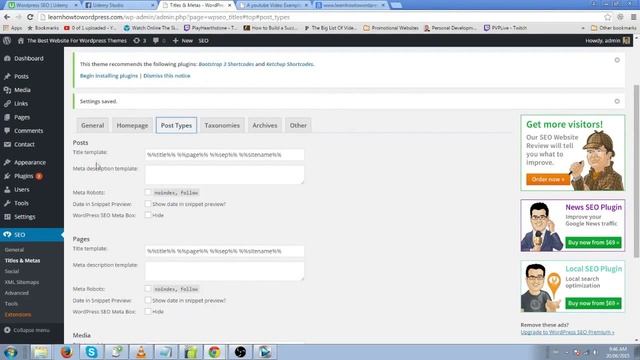 How To Configure and Install Wordpress SEO By Yoast смотреть онлайн