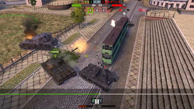 WOT Blitz - Вафля и Дед 8. Респект 7STAR, учитесь как надо видеть игру.