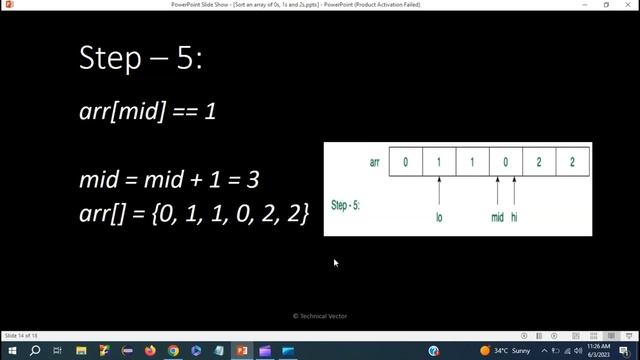 Sort an array of 0s 1s and 2s - Pointers Approach | Optimized Solution | Dutch National Flag proble смотреть онлайн