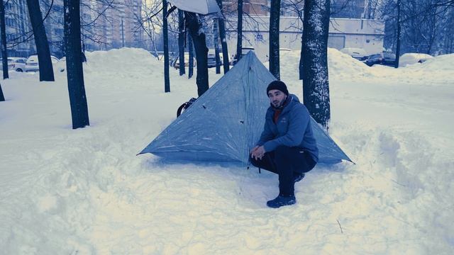 Первая установка пирамиды Zpacks Altaplex / Cвехрёлгкая палатка DCF смотреть онлайн