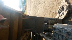 работа крана подъёма кузова газ 53