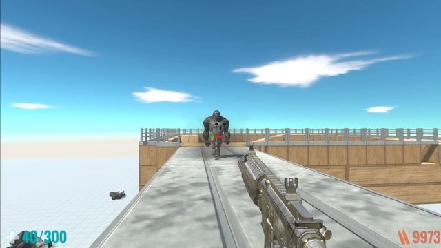 FPS Grenade Launcher Experiment with 100 Mutant Primates Apes Animal Revolt Battle Simulator смотреть онлайн