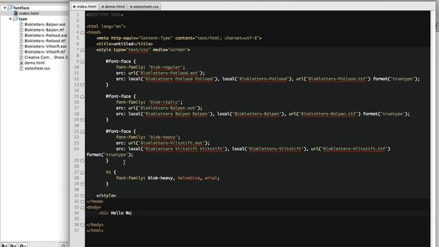 How to Work with @font-face смотреть онлайн
